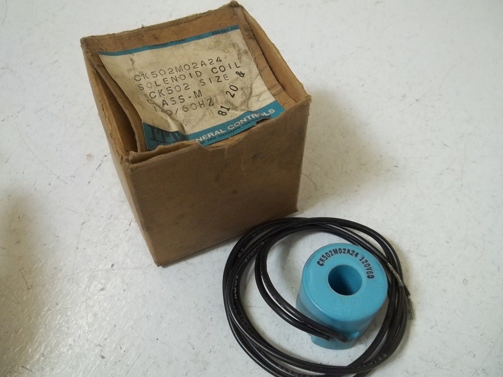 ITT CK502M02A24 SOLENOID COIL *NEW IN BOX*
