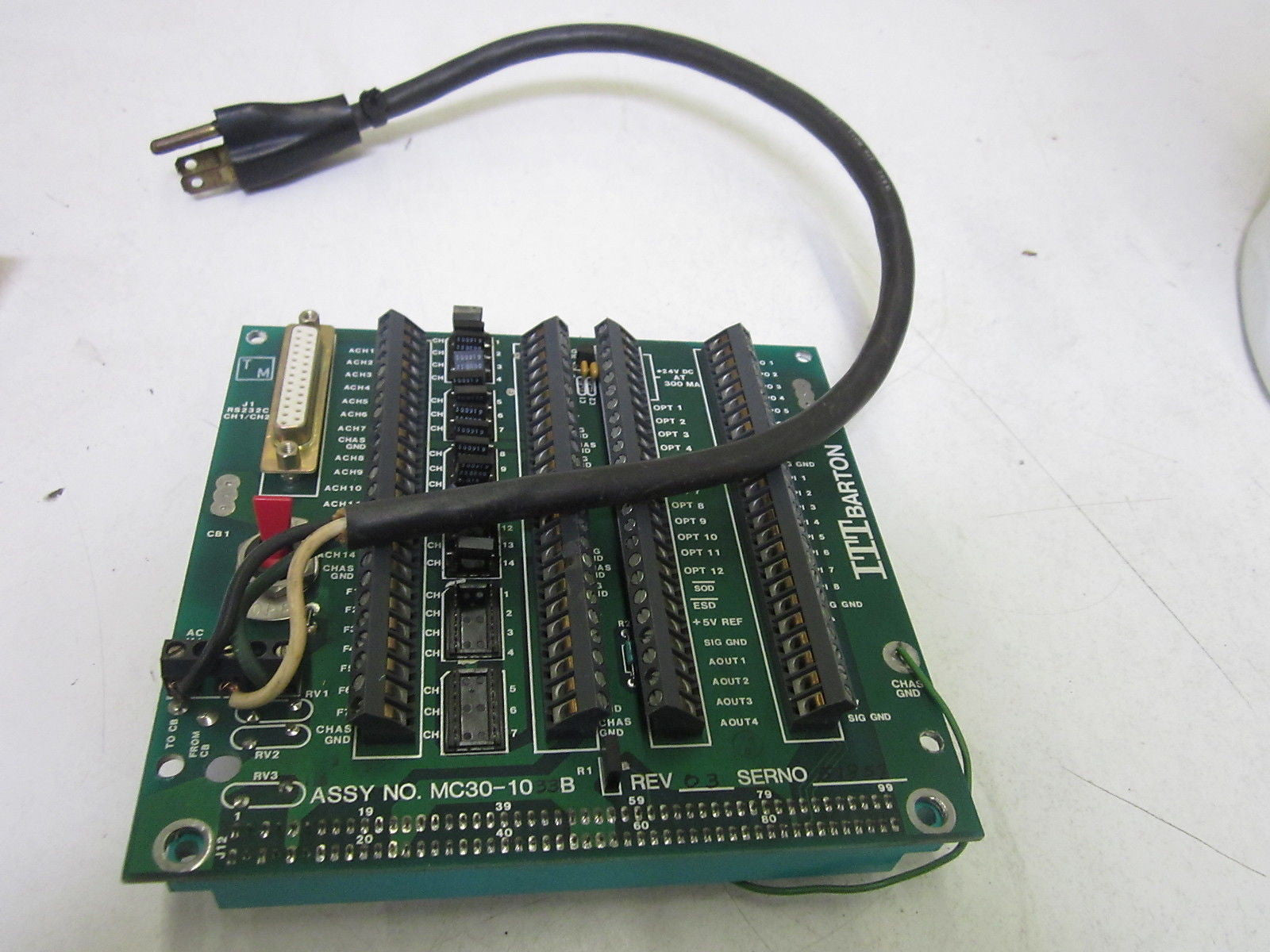 ITT MC30-1033B REV.03 *USED*