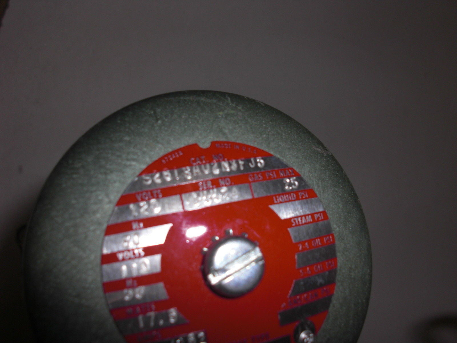 ITT S261SA02N3FJ6 VALVE *USED*