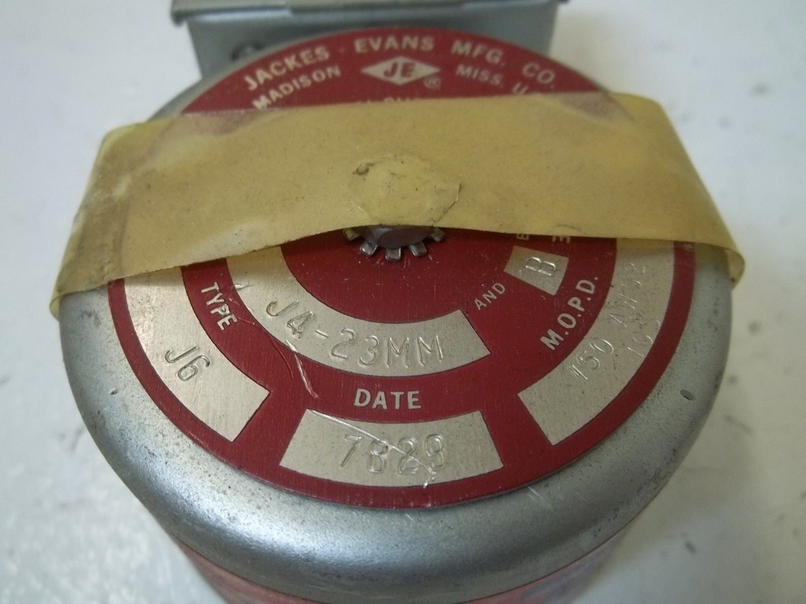 JACKES-EVANS TYPE J6 J4-23MM SOLENOID VALVE *USED*