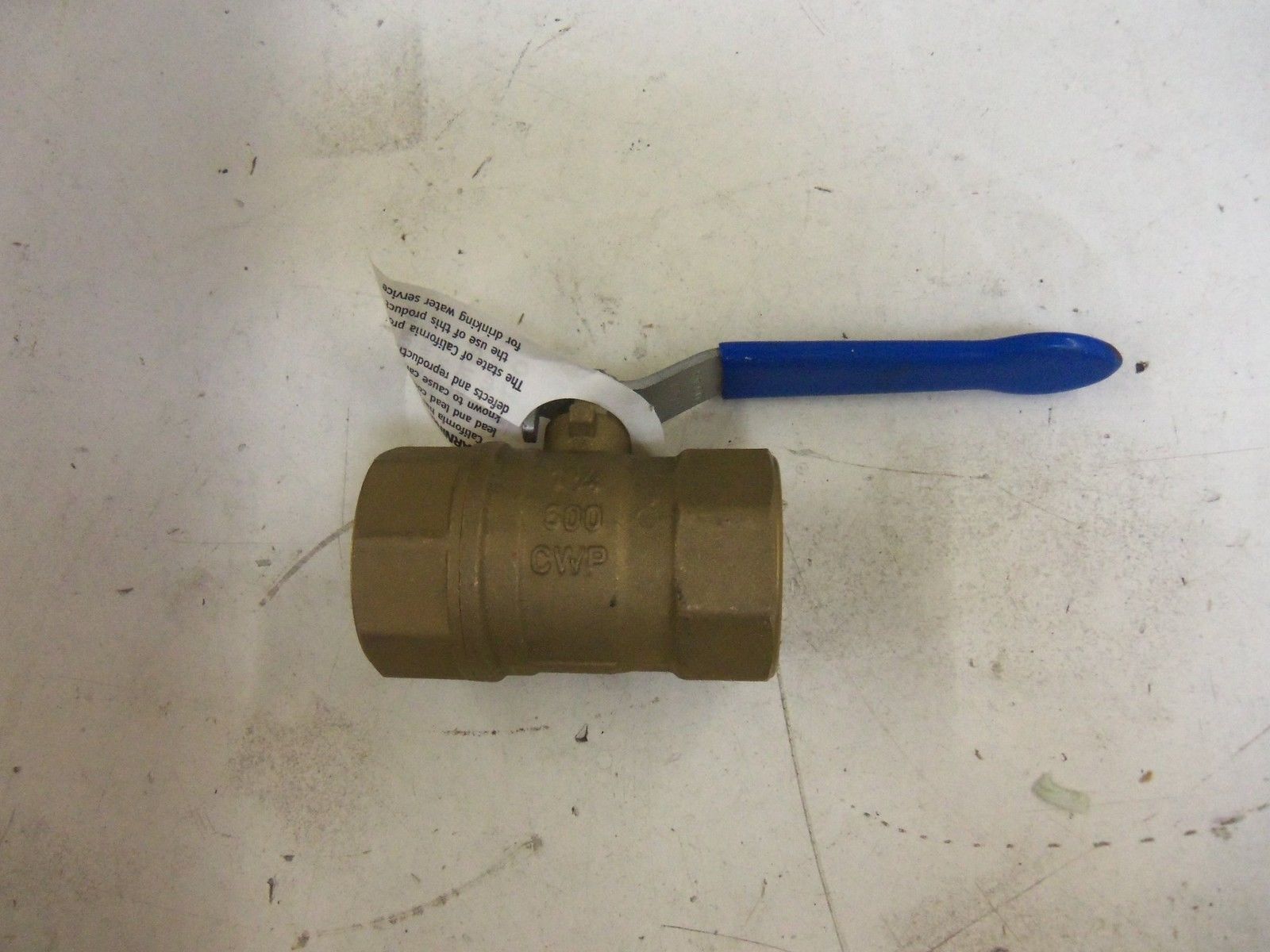 JAMESBURY 600CWP BALL VALVE 1-1/4" *NEW NO BOX*