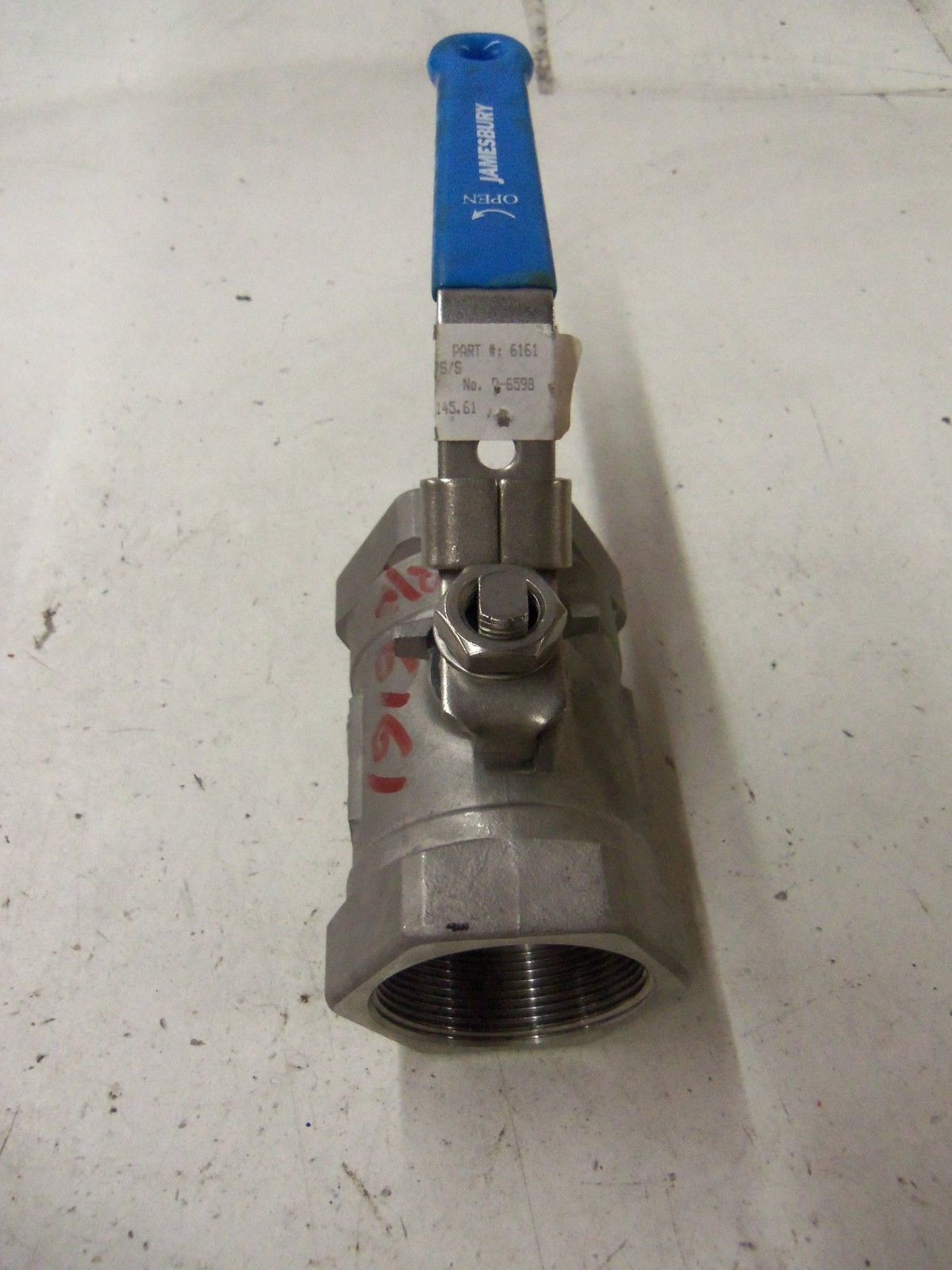 JAMESBURY CF8M  BALL VALVE *NEW NO BOX*