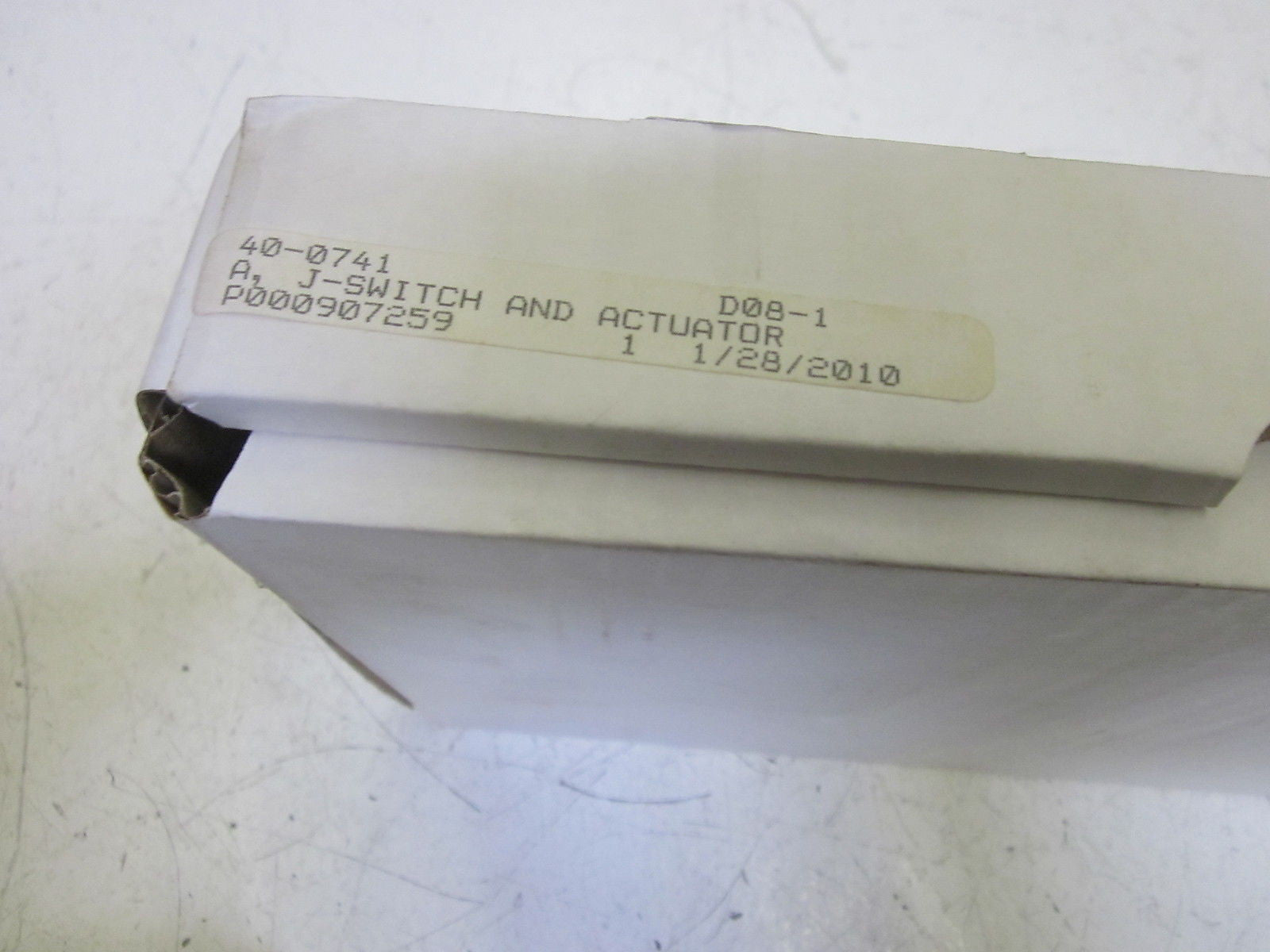 JBT 40-0741-01 J-SWITCH *NEW IN BOX*