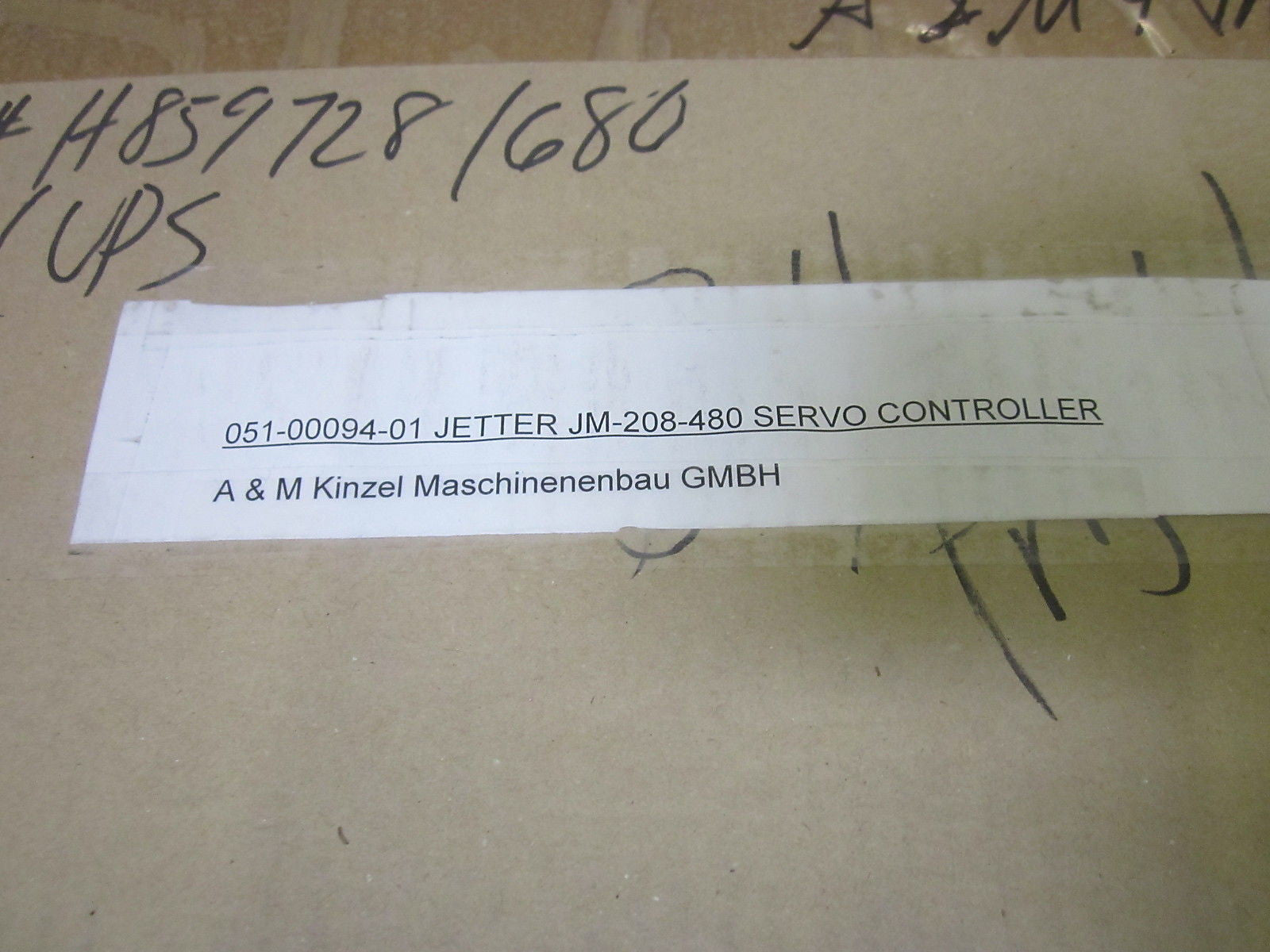JETTER JM-208-480 DRIVE *USED*