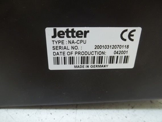 JETTER NA-CPU *USED*