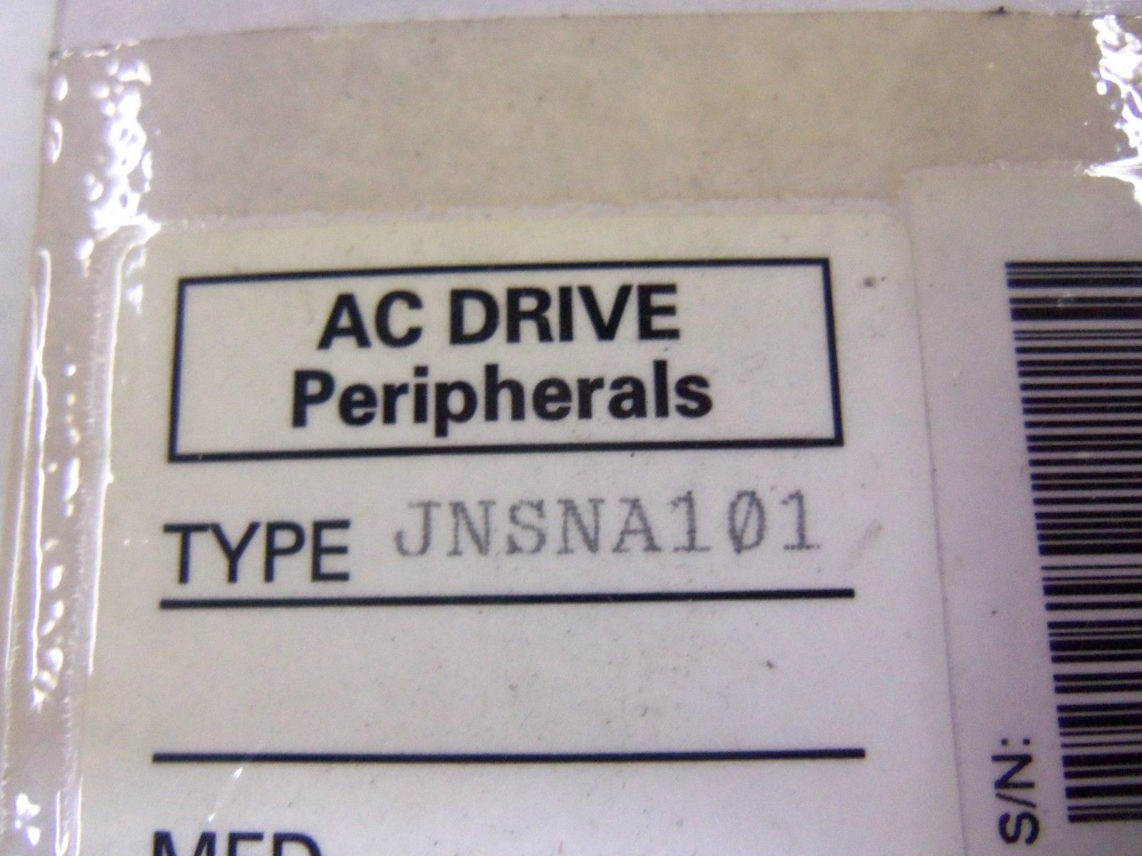 JNSNA101 AC DRIVE PERIPHERALS *NEW IN BOX*