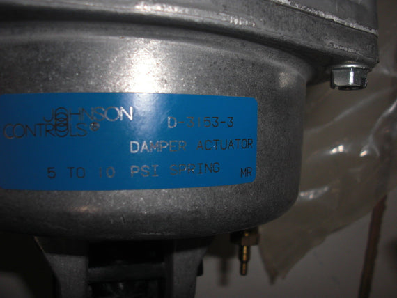 JOHNSON CONTROLS DAMPER ACTUATOR D-3153-3 *NEW NO BOX*