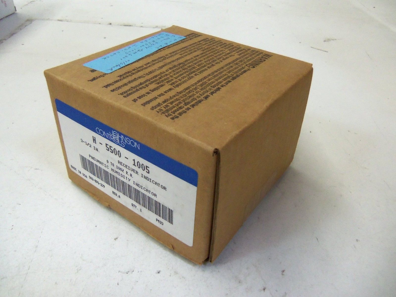 JOHNSON CONTROLS H-5500-1005 *NEW IN BOX*