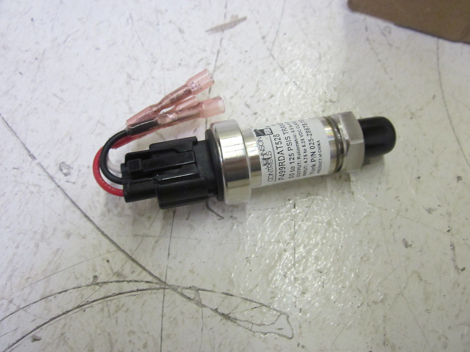 JOHNSON CONTROLS P499RDAT528 PRESSURE TRANSDUCER *NEW NO BOX*
