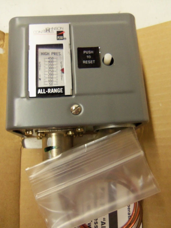 JOHNSON CONTROLS P72DA-1C OPEN HIGH PRESSURE CONTROL *NEW IN BOX*