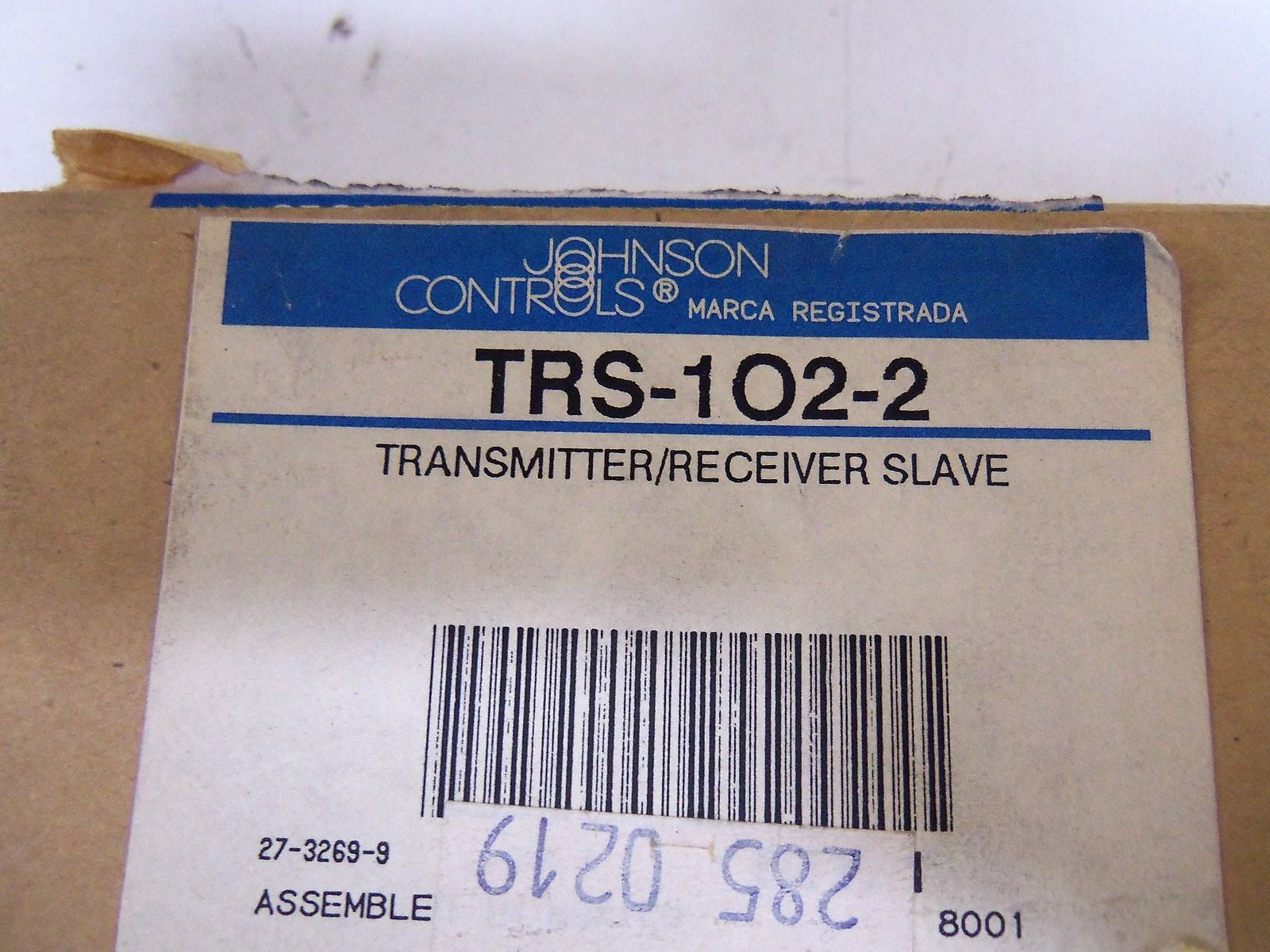 JOHNSON CONTROLS TRS-102-2 *NEW IN BOX*