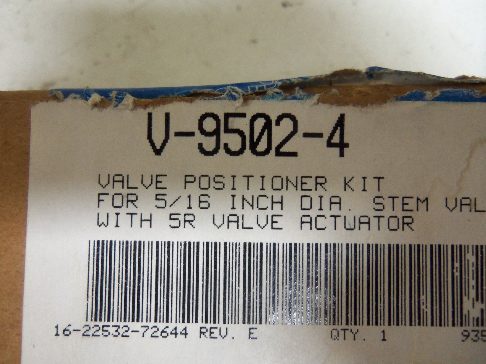 JOHNSON CONTROLS V-9502-4 VALVE POSITIONER KIT *NEW IN BOX*