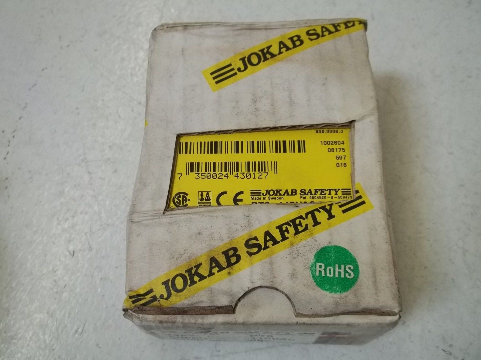 JOKAB RT6115VAC  SAFETY RELAY *NEW IN BOX*