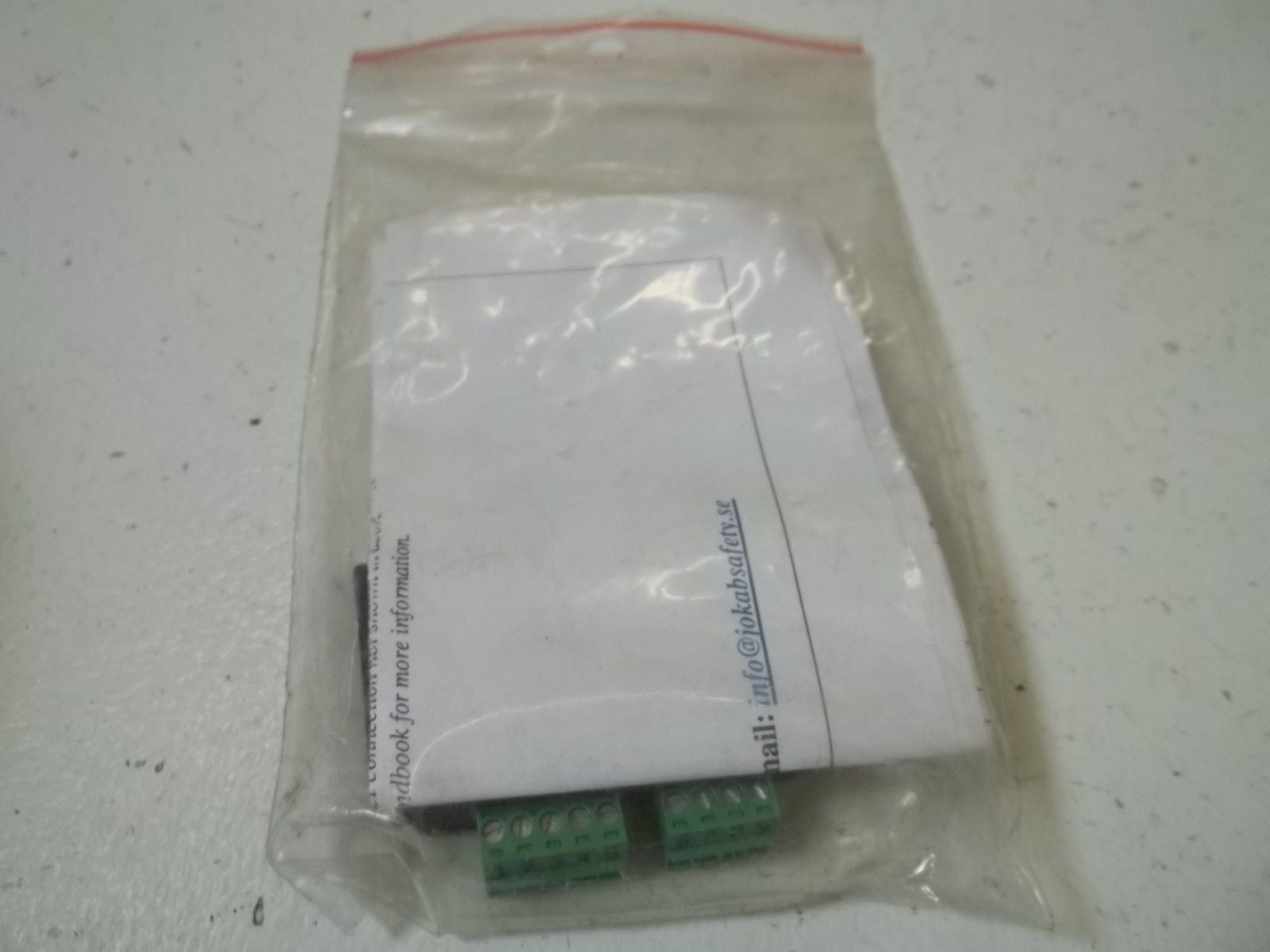 JOKAB TINA 7A 20-054-07  ADAPTER UNIT *NEW IN A BAG*