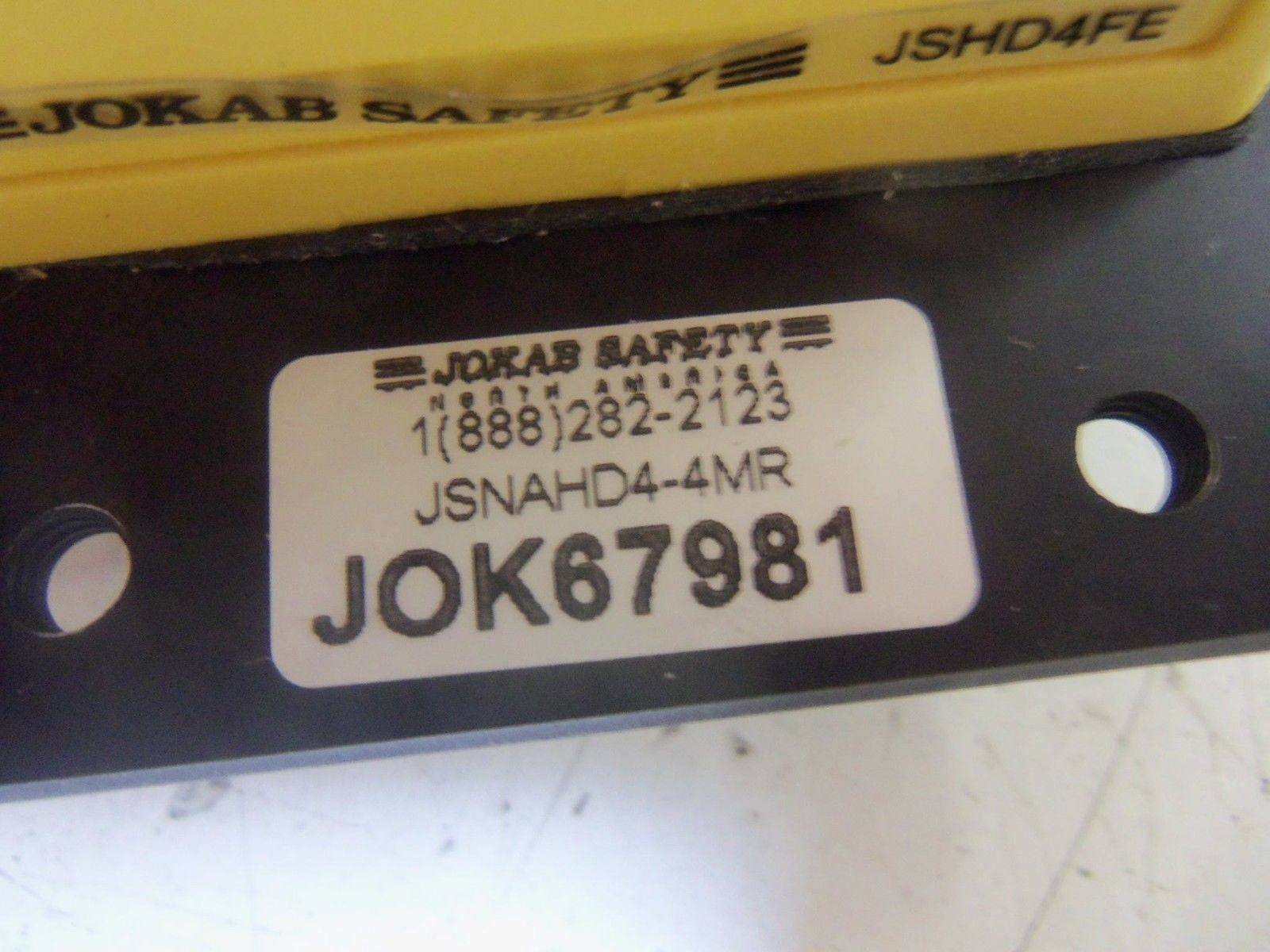JOKAS SAFETY JSNAHD4-4MR *NEW IN BOX*