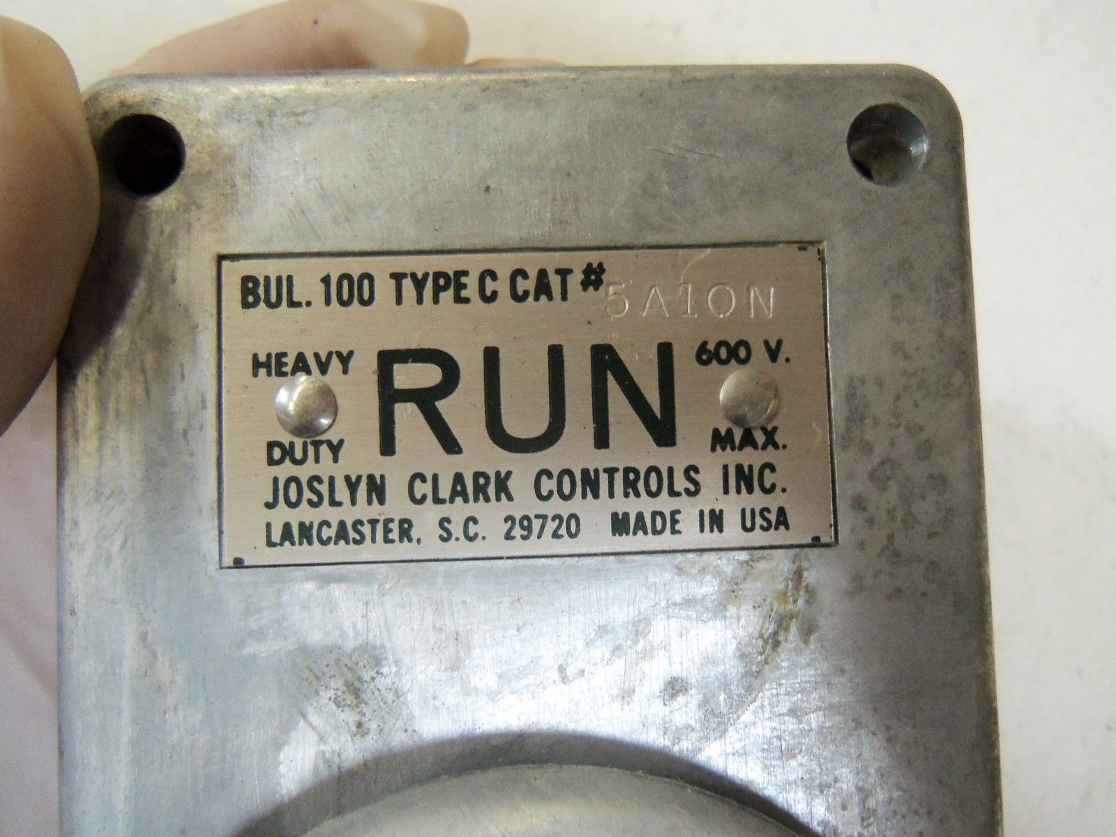 JOSYLN CLARK CONTROLS INC. 5410N  *USED*