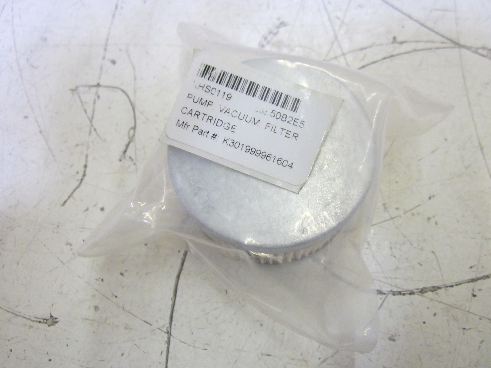 K301999961604 PUMP, VACUUM FILTER CARTRIDGE 909519 *NEW NO BOX*