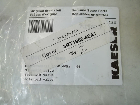 KAESER 3RT1956-4EA1 CONTACTOR TERMINAL COVER *NEW IN A BAG*