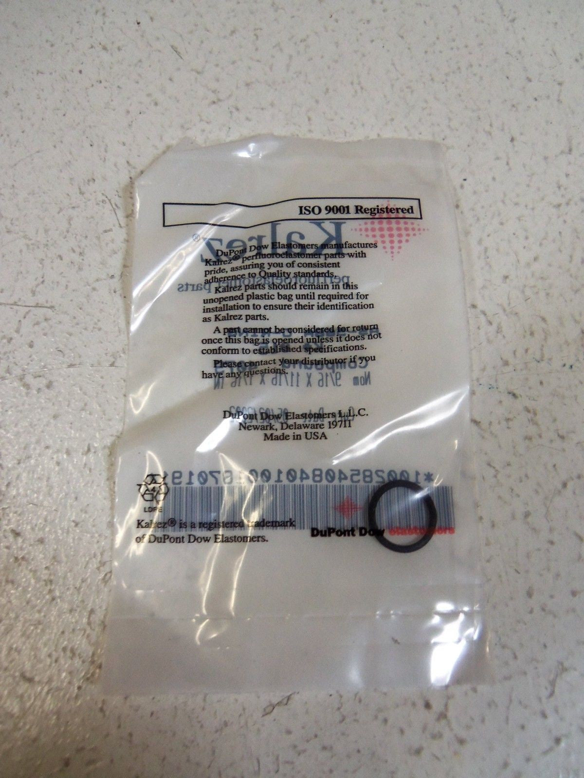 KALREZ "O RING" K# 015 *NEW IN FACTORY BAG*