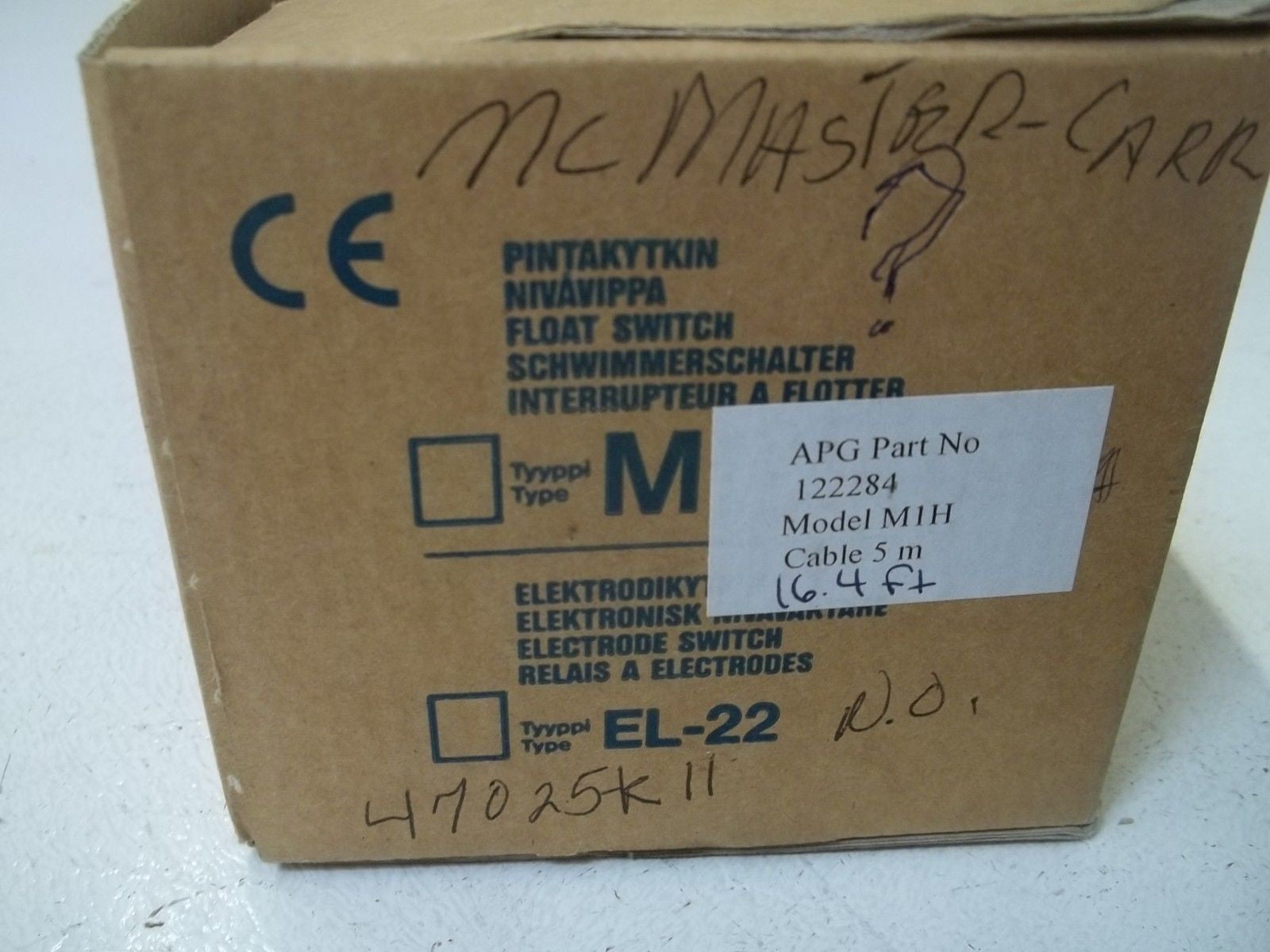 KARI 12284  KA-M1H FLOAT SWITCH *NEW IN BOX*