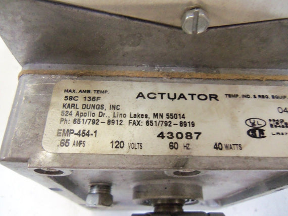 KARL DUNGS, INC. EMP-454-1 *USED*