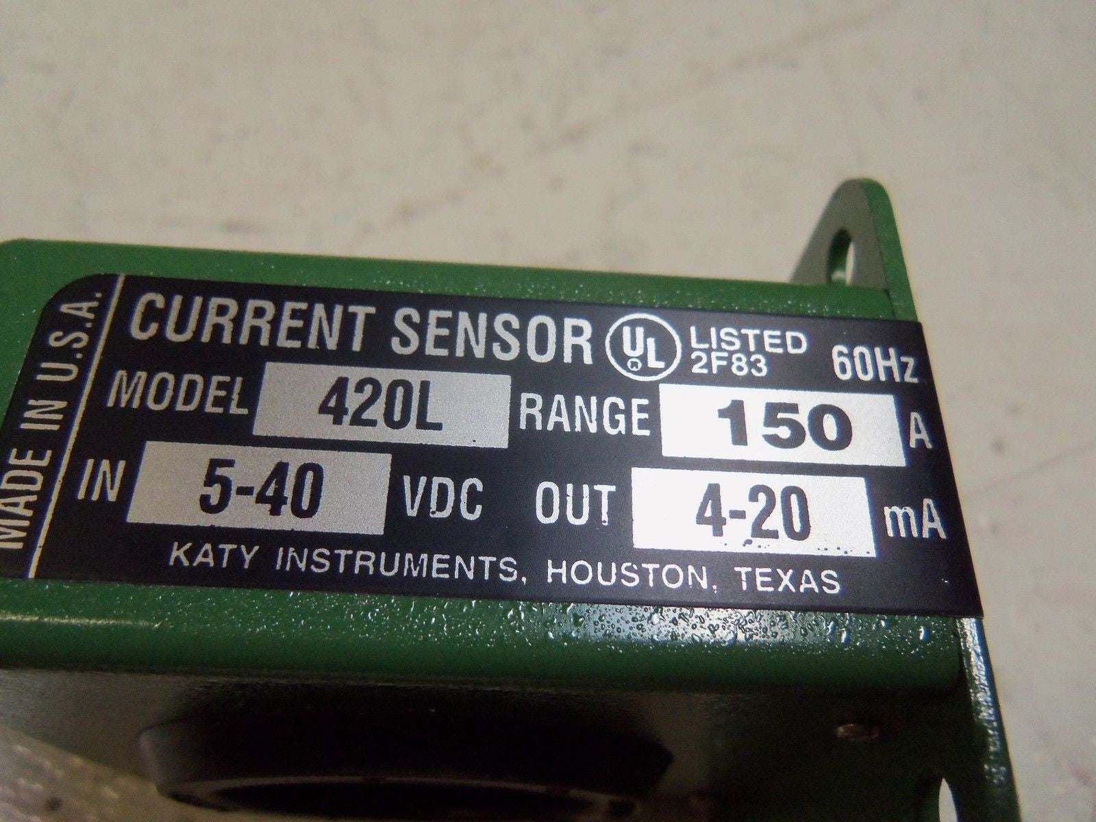 KATY INSTRUMENTS 420L-150 CURRENT SENSOR 150A *NEW IN BOX*