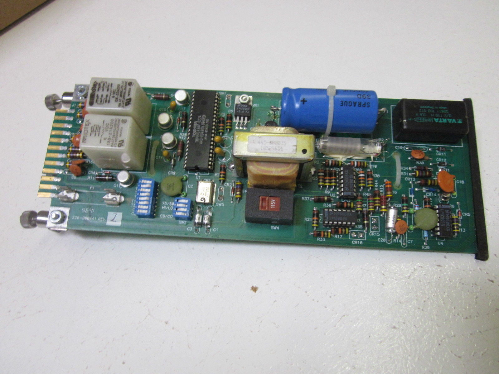 KAY-RAY 220-000441 REV.2 DETECTOR ASSY. BOARD *USED*