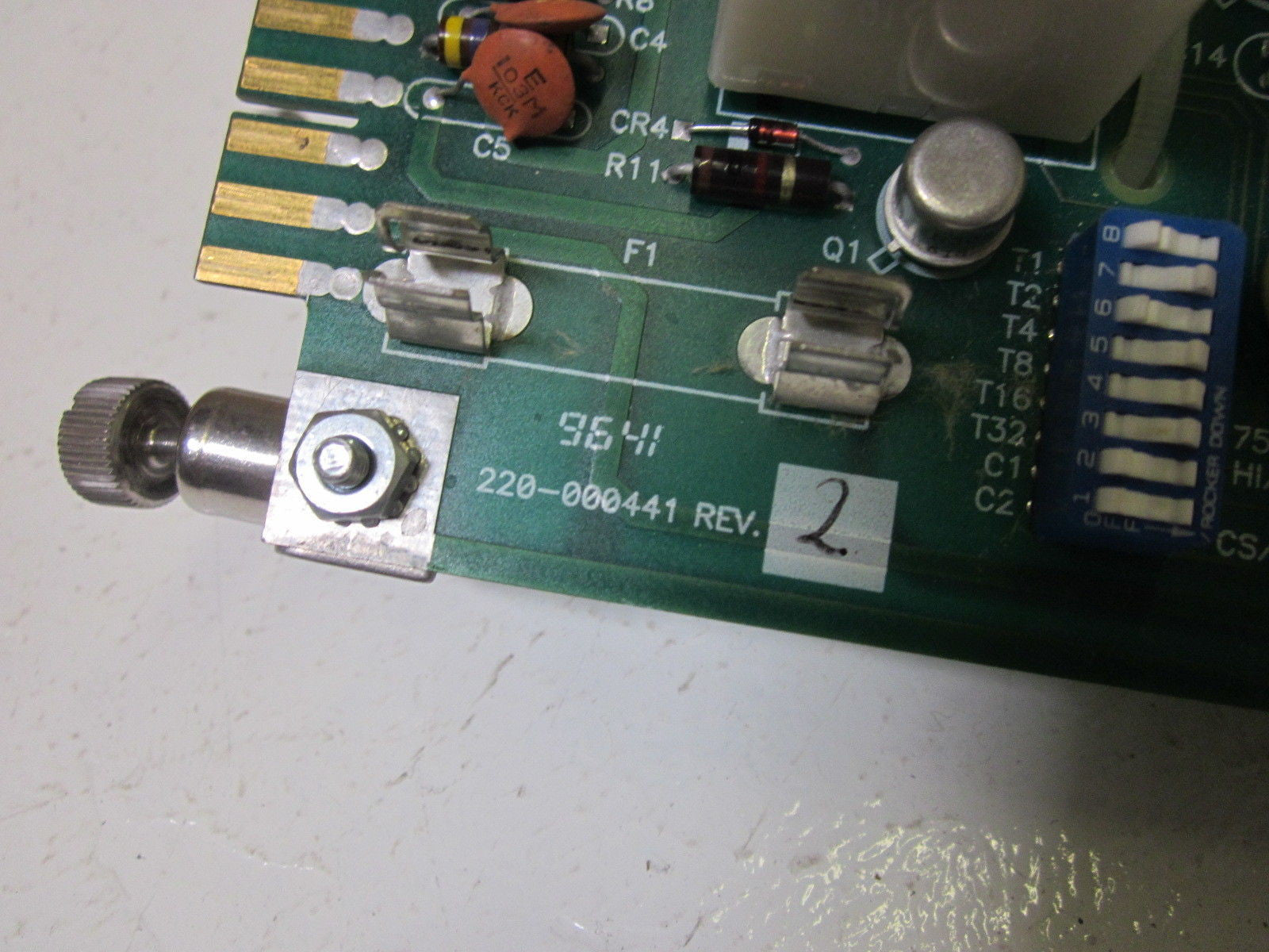 KAY-RAY 220-000441 REV.2 DETECTOR ASSY. BOARD *USED*