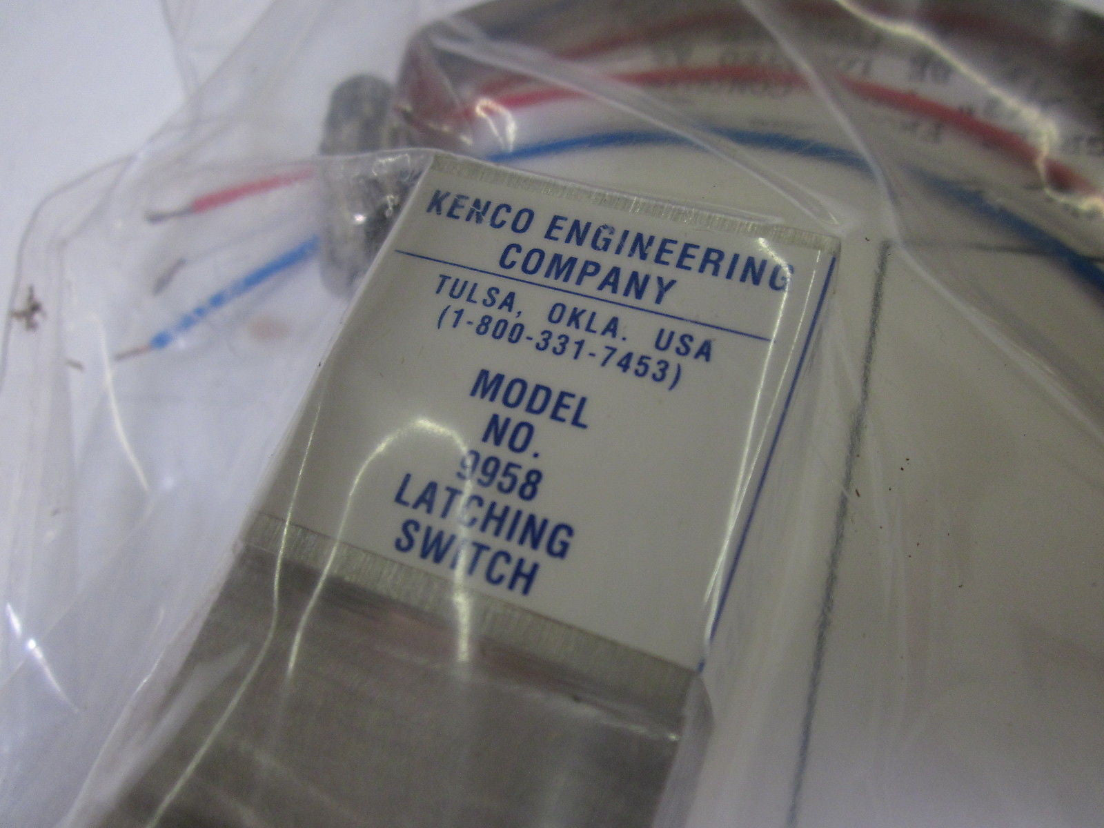 KENCO ENGINEERING COMPANY 9958 *NEW NO BOX*