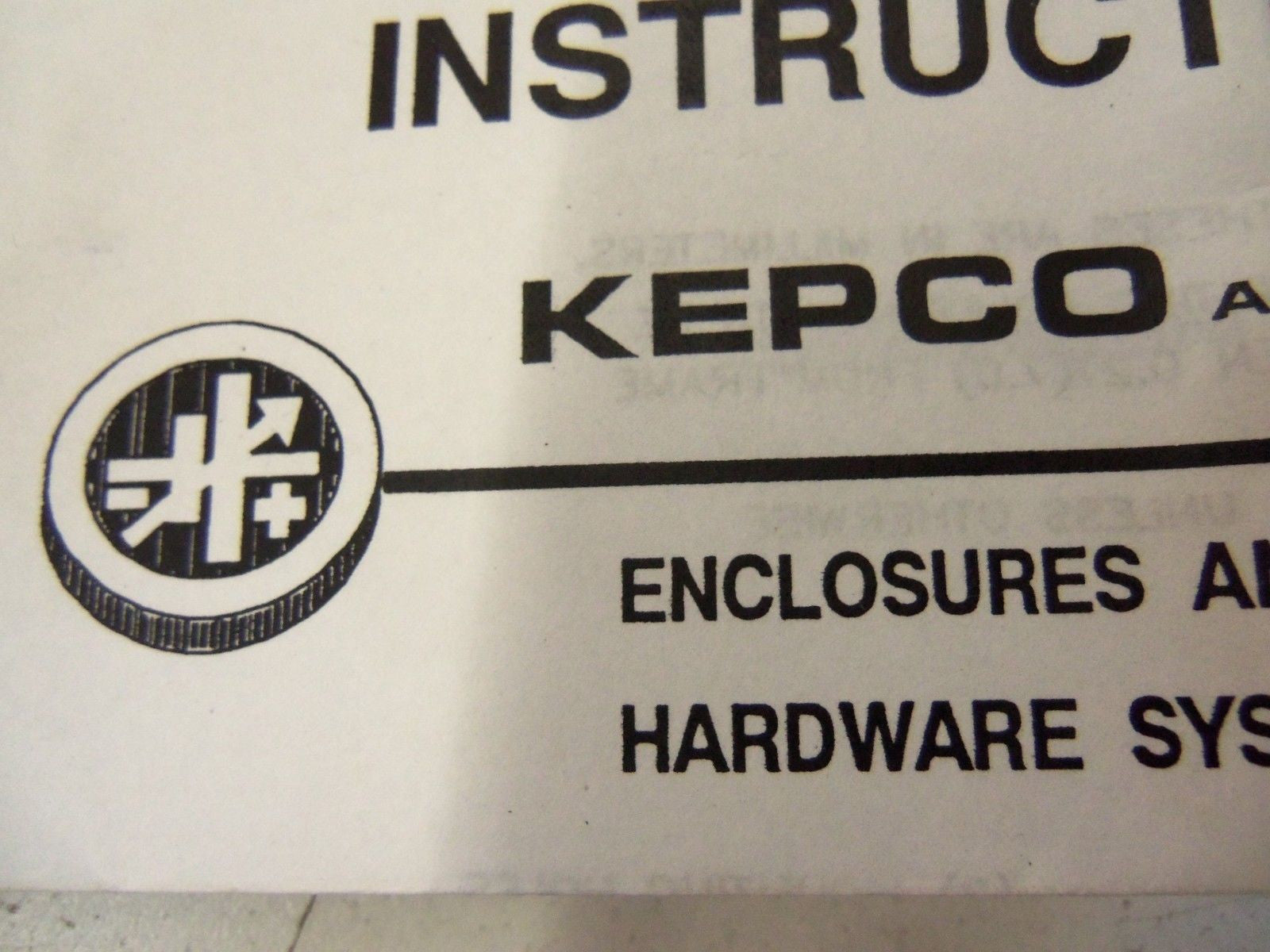 KEPCO CA-29 *NEW NO BOX*
