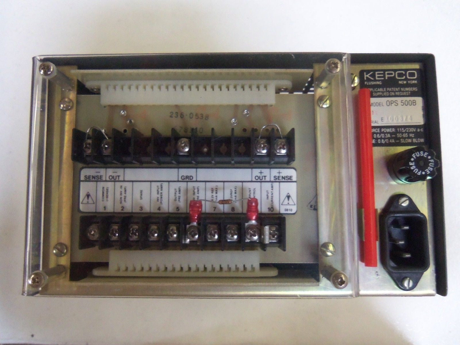 KEPCO OPS500B POWER SUPPLY *USED*