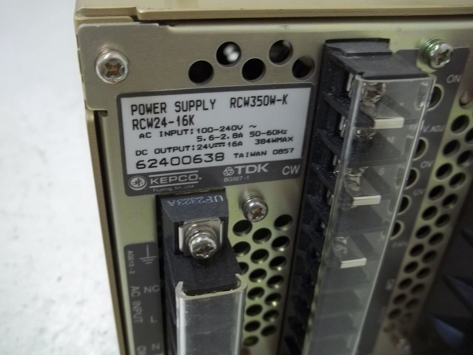 KEPCO TDK RCW350W-K RCW24-16K POWER SUPPLY *NEW NO BOX*
