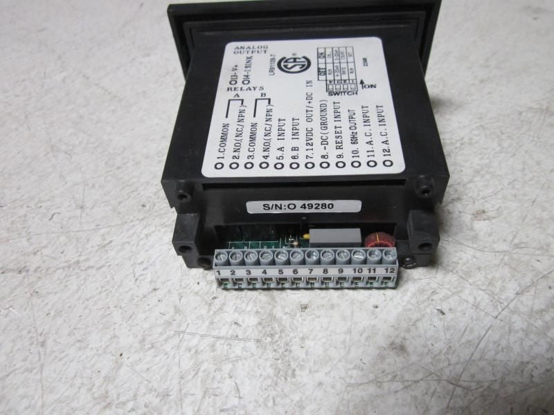 KESSLER-ELLIS MS287MC2A3 REV.F CONTROLLER 110VAC *USED*