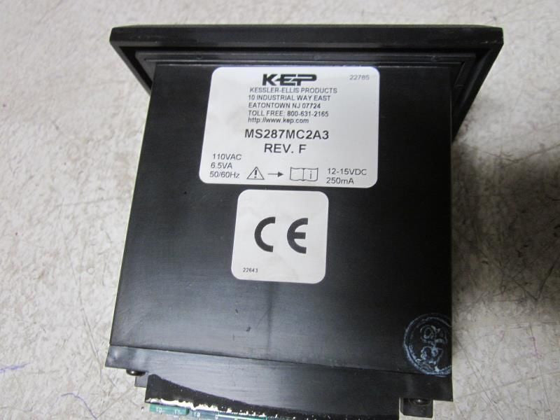 KESSLER-ELLIS MS287MC2A3 REV.F CONTROLLER 110VAC *USED*