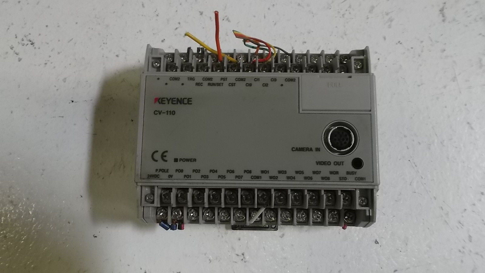 KEYENCE CONTROLLER CV-110 *USED*