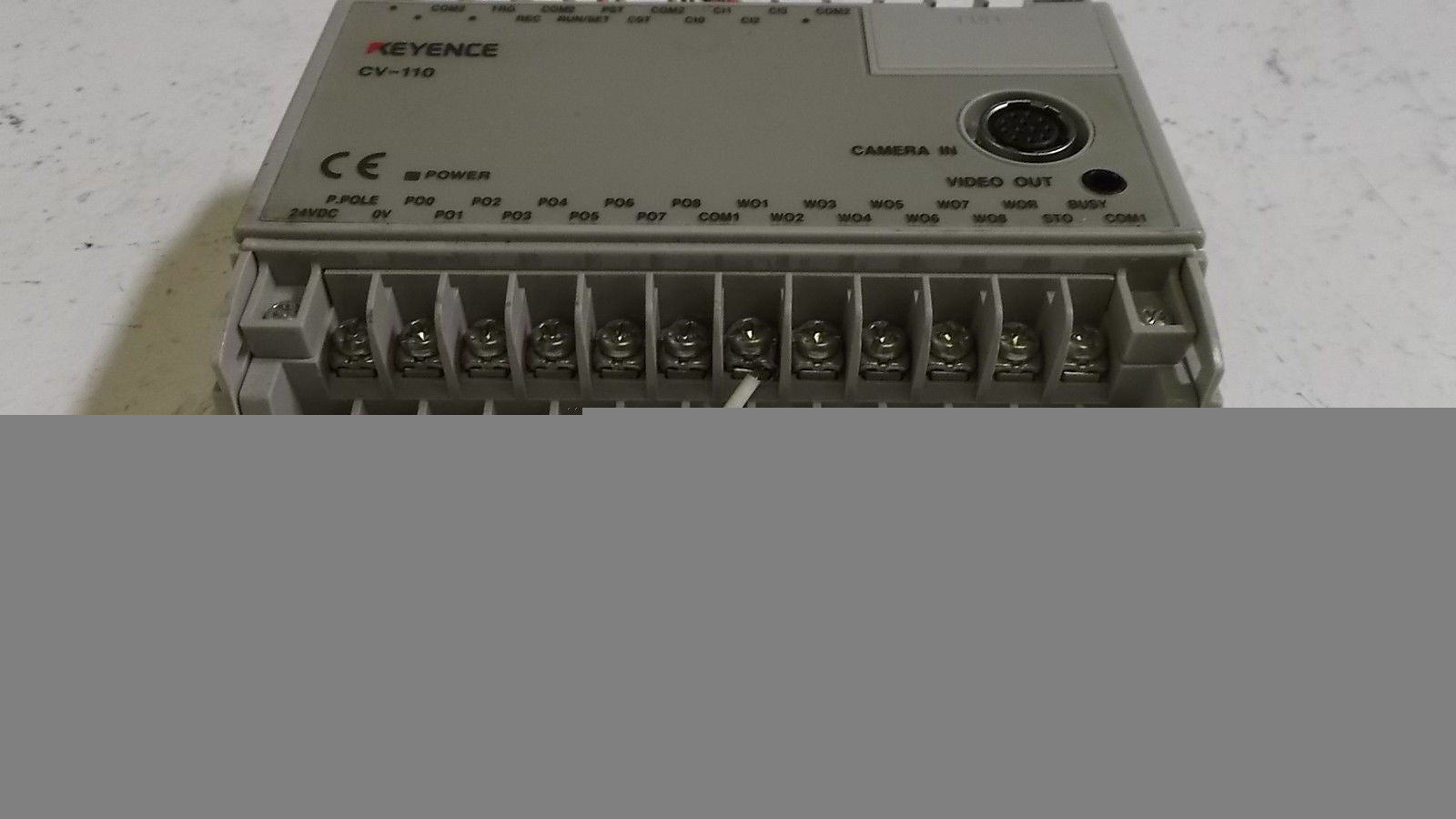 KEYENCE CONTROLLER CV-110 *USED*