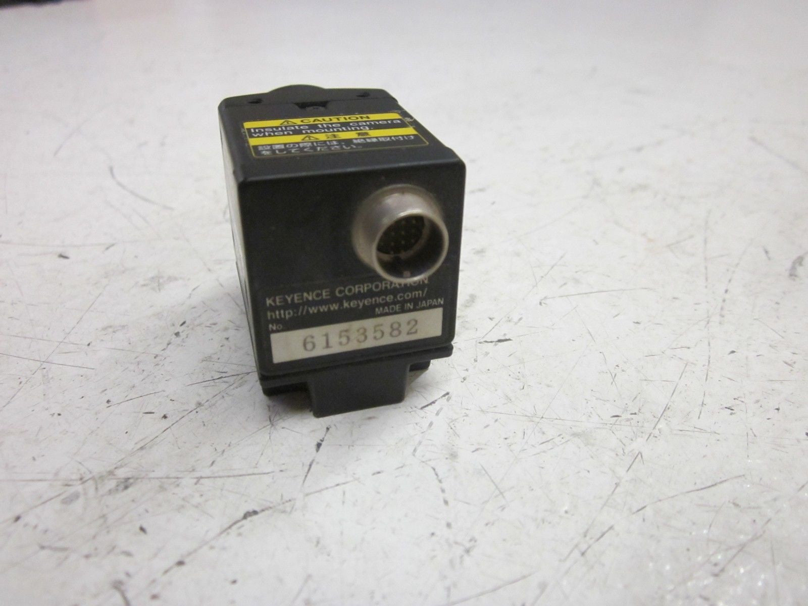 KEYENCE CV-035C CCD CAMERA HI-SPEED *USED*