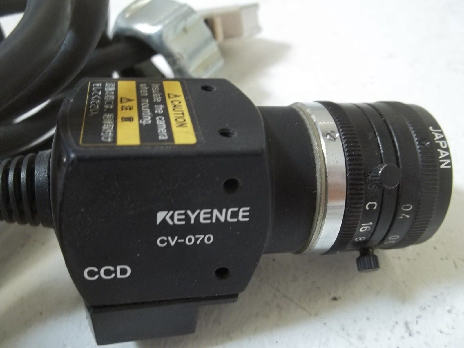 KEYENCE CV-070 VISION CAMERA *USED*