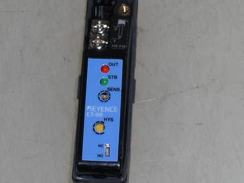 KEYENCE ET-90 SENSOR AMPLIFIER *USED*