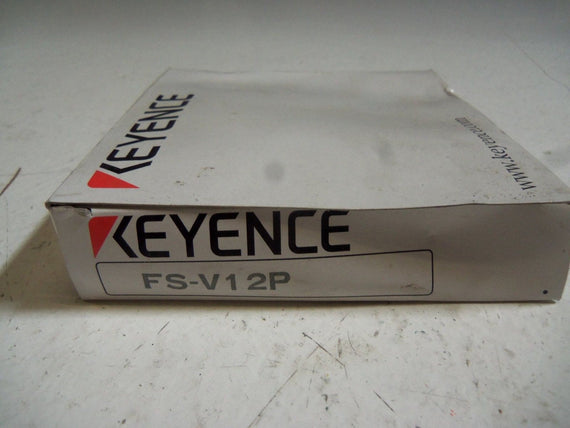 KEYENCE FS-V12P FIBEROPTIC SENSOR *NEW IN BOX*
