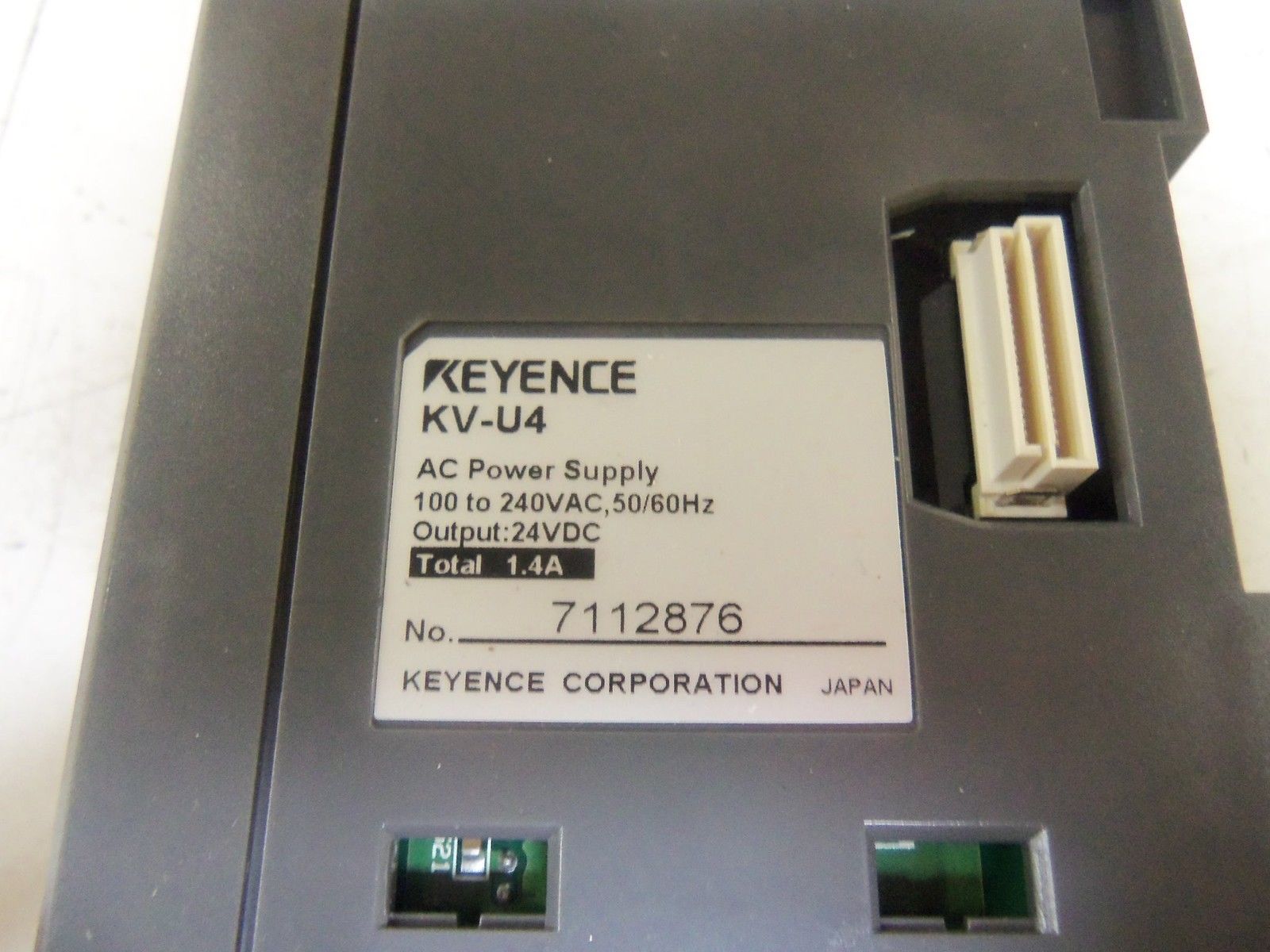 KEYENCE KV-U4 *USED*