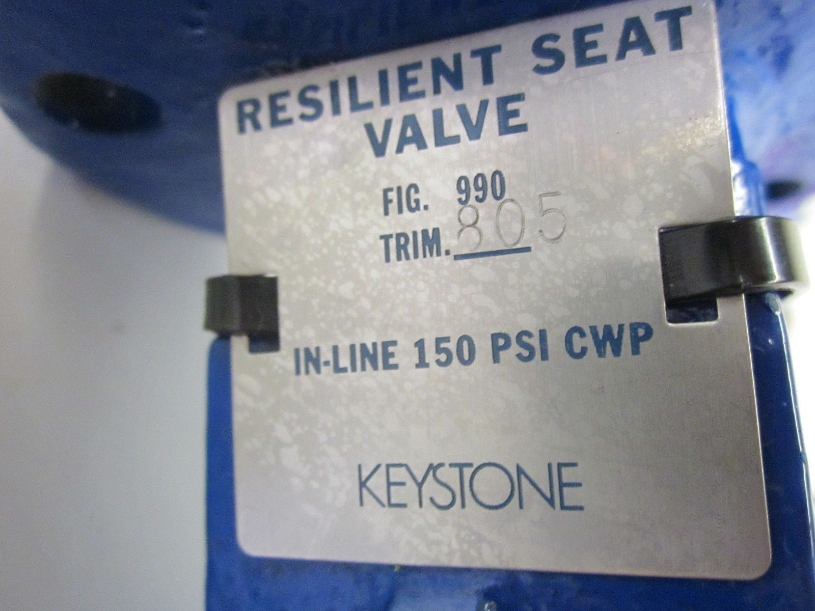 KEYSTONE 990 BUTTEFLY VALVE 5" *NEW NO BOX*
