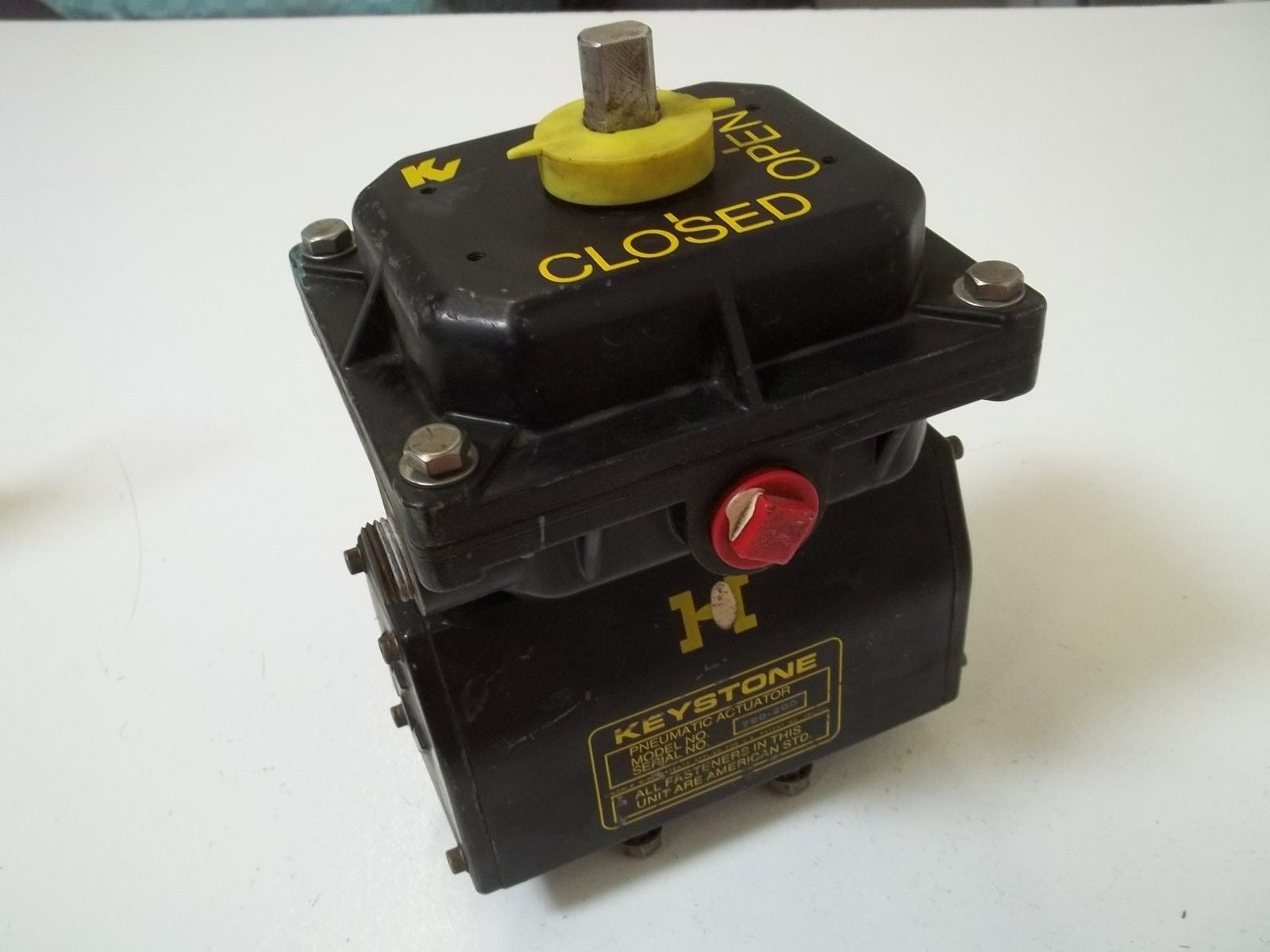 KEYSTONE 790-200 PNEUMATIC ACTUATOR *USED*