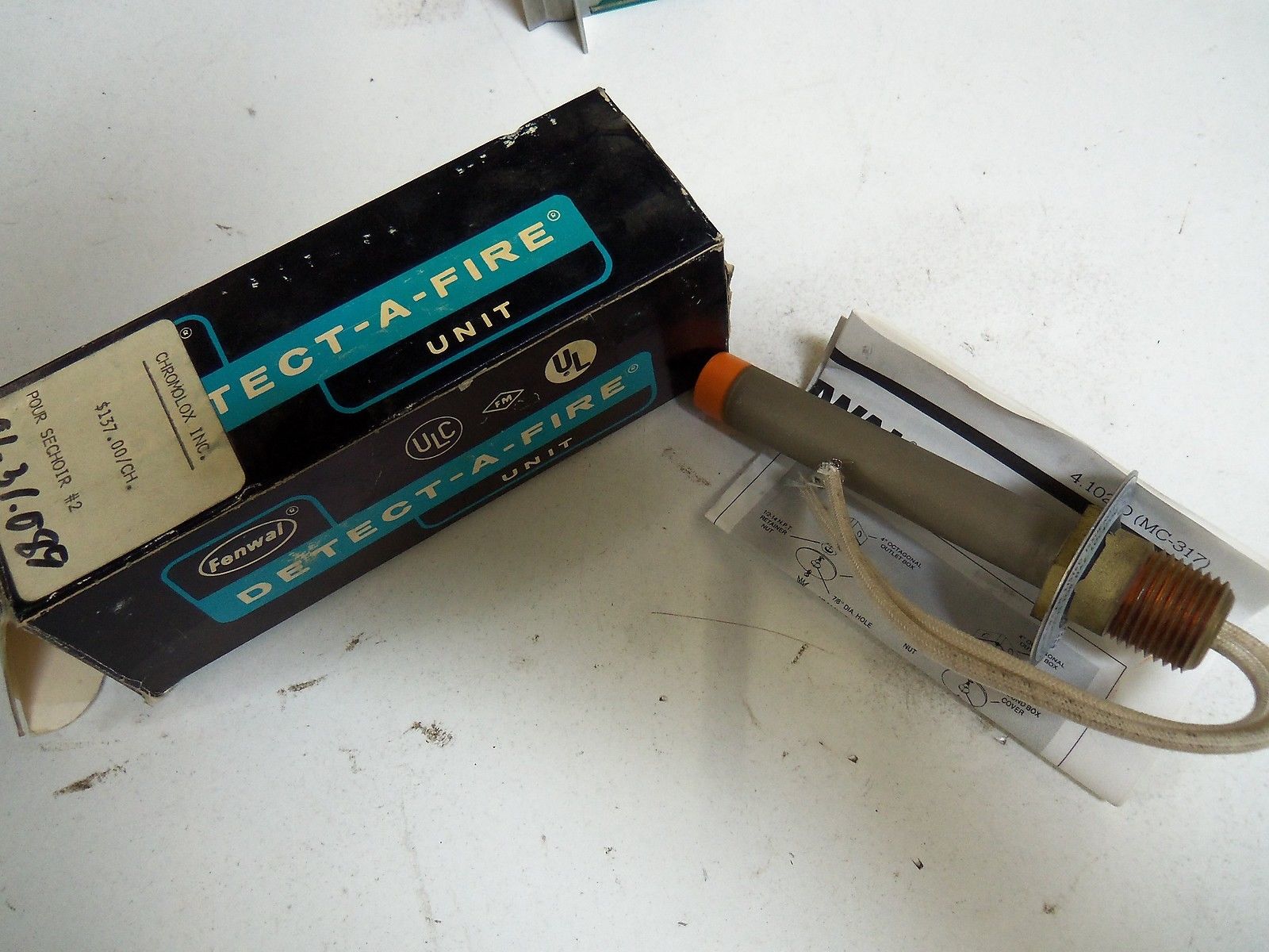 KIDDE FENWAL 27120-0-140 HEAT DETECTOR *USED*