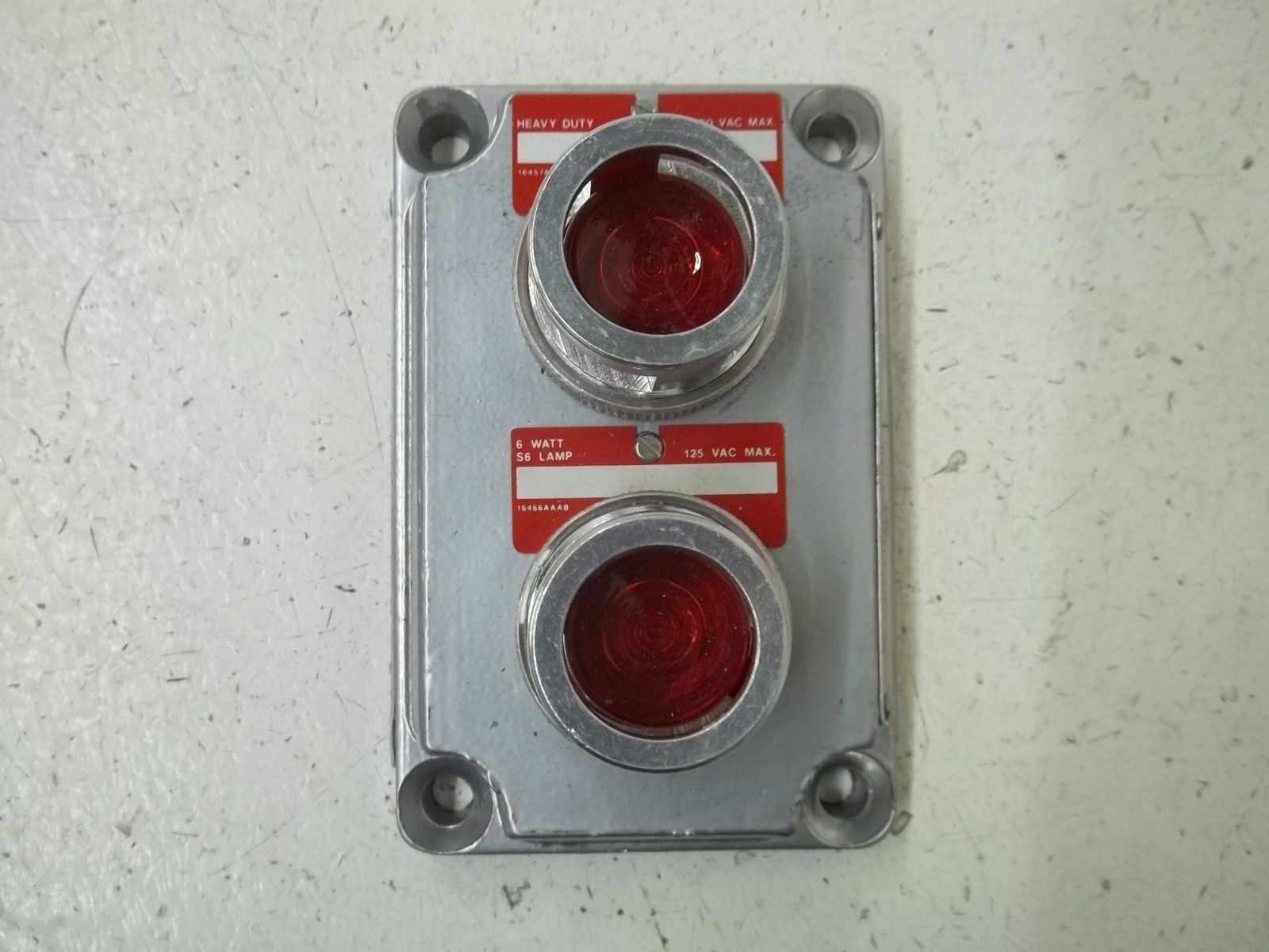 KILLARK XCS-0B30RL HAZARDOUS LOCATION RED PILOT LIGHT COVER *NEW IN BOX*