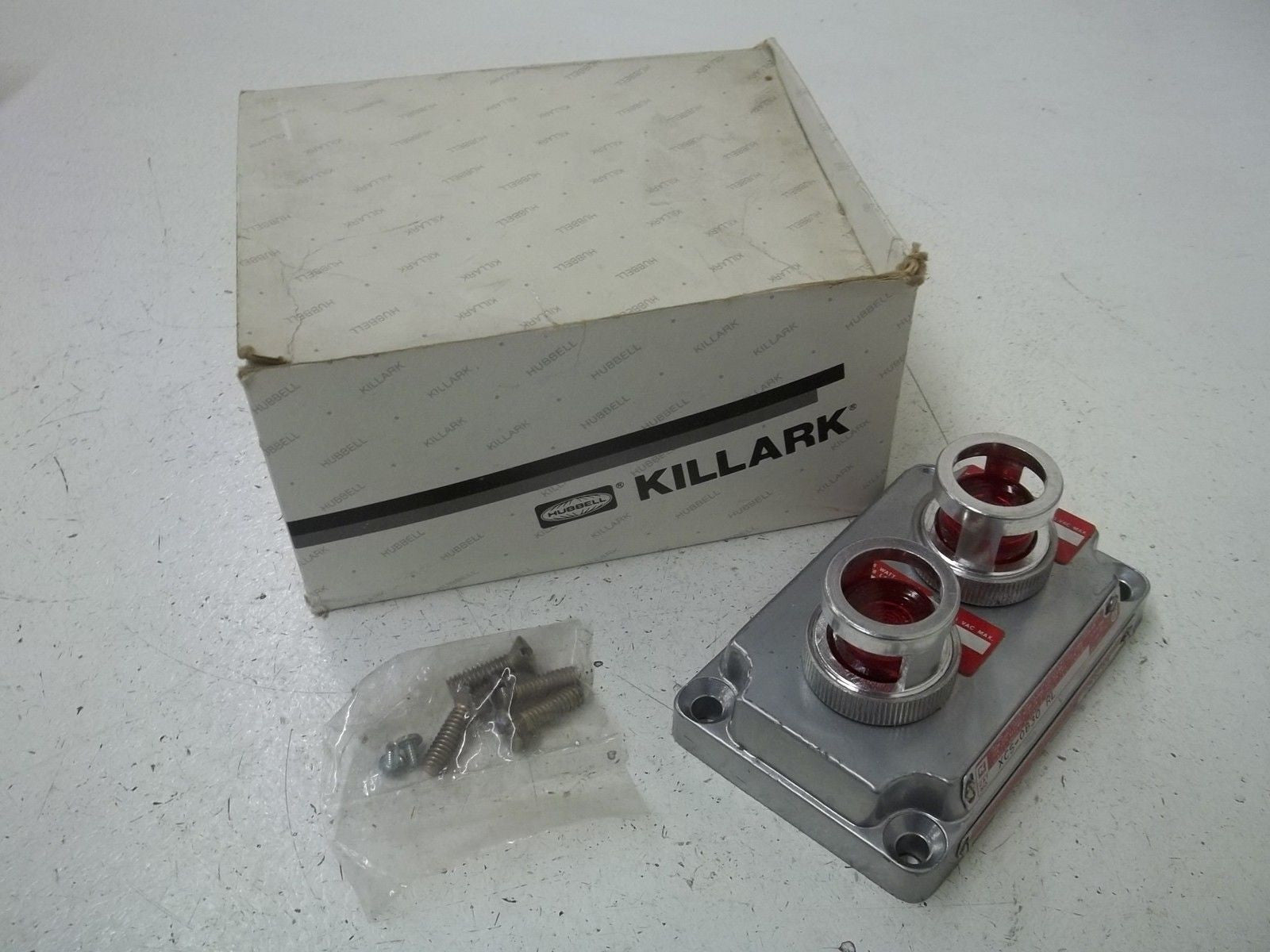 KILLARK XCS-0B30RL HAZARDOUS LOCATION RED PILOT LIGHT COVER *NEW IN BOX*