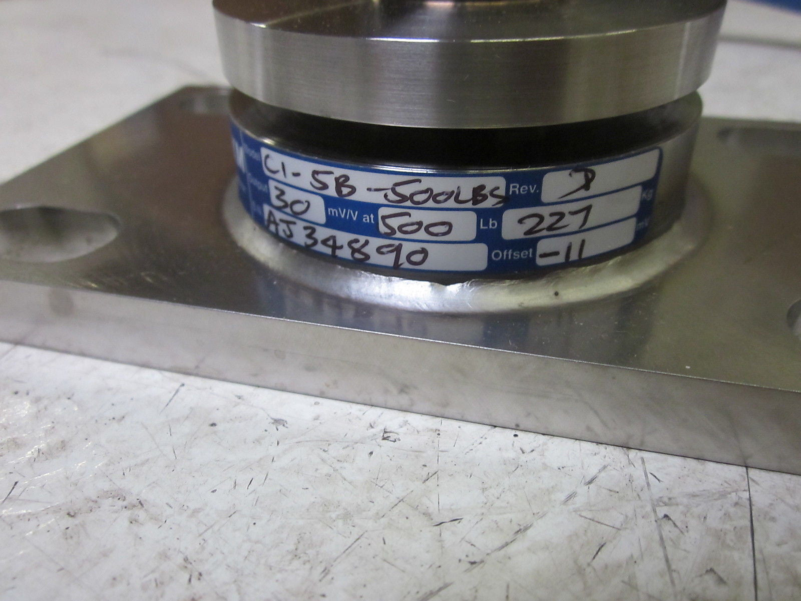 KISTLER-MORSE C1-5B-C1-5B-500-X-015 250LBS LOAD DISCII *NEW NO BOX*