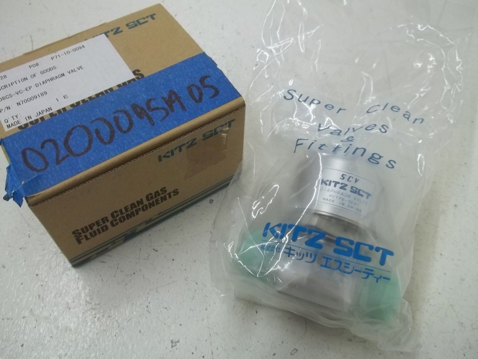 KITZ SCT KD8CS-VC-EP-316L DIAPHRAGM VALVE *NEW IN BOX*