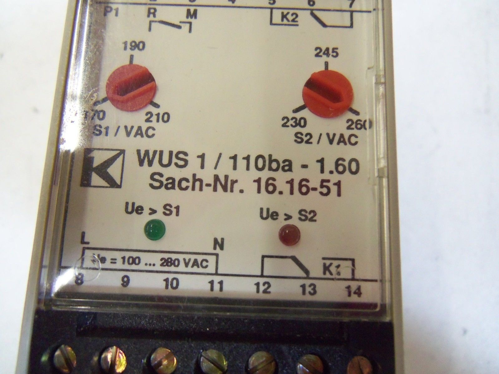 KLASCHKA WUS 1/110ba-1.60 *NEW IN BOX*