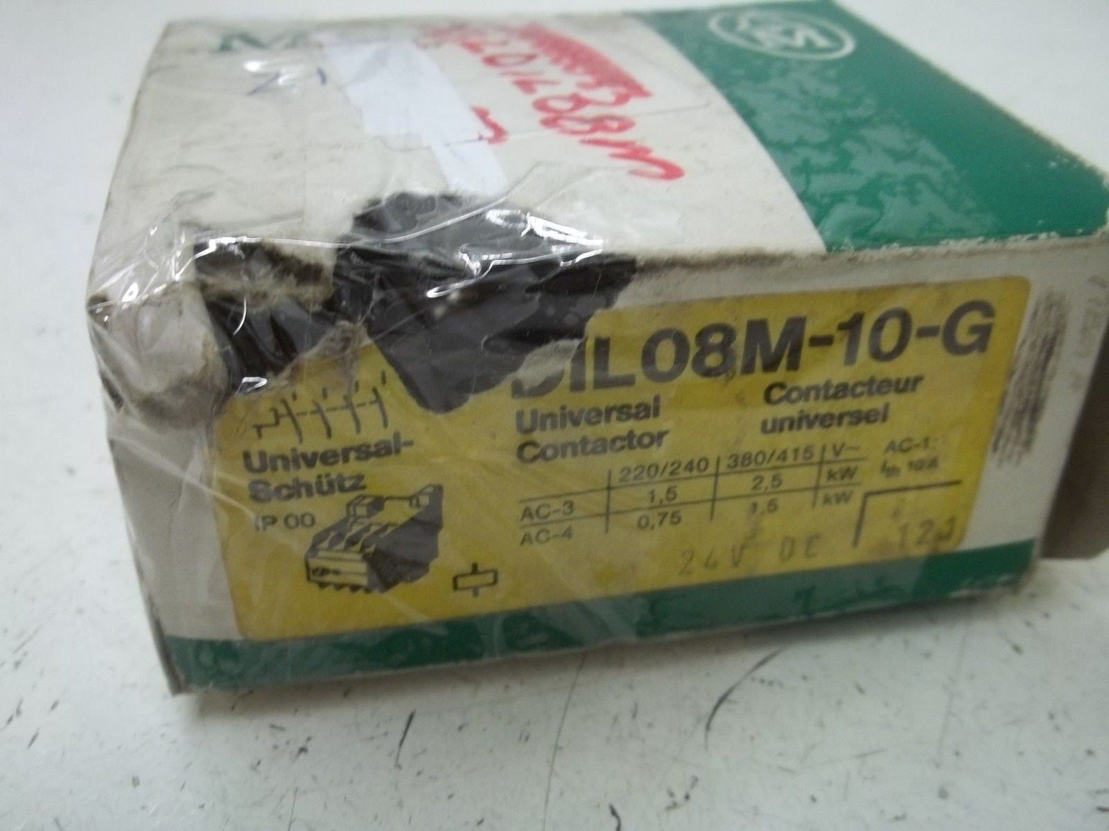KLOCKNER-MOELLER DIL08M-10-G UNIVERSAL CONTACTOR *NEW IN BOX*